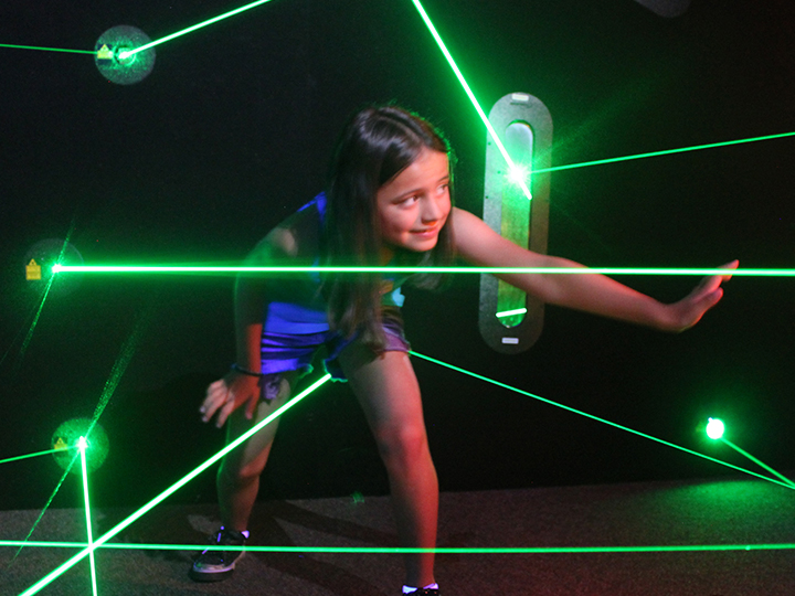 A picture of Quassy Quest Laser Maze
